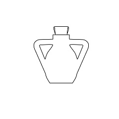 Vase Otto Mod. 2.2 9x41xH44