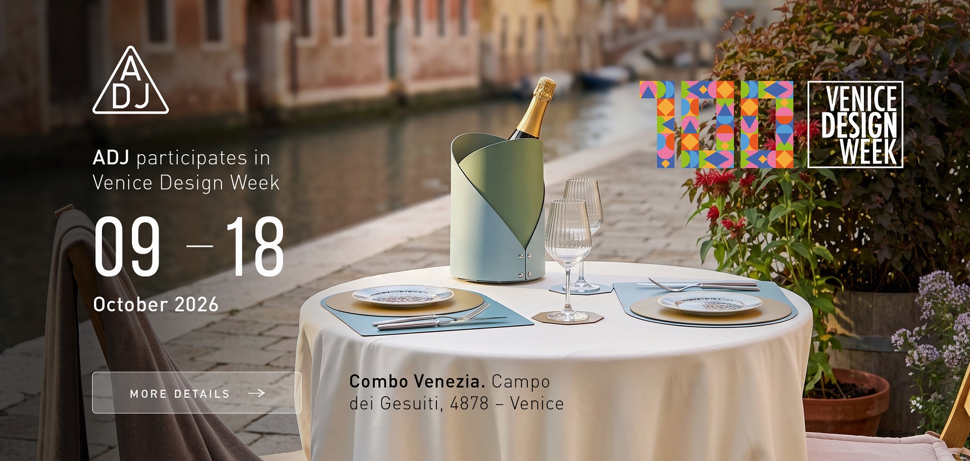ADJ STYLE at Venice Design Week 2026