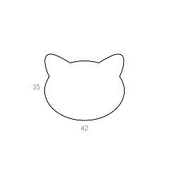 Placemat cat 47х35