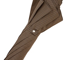Men's umbrella with Braided Leather Handle Ø110 x L95 cm