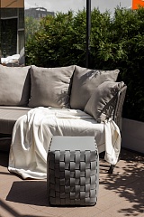 Padded stool Bottega 35x35xH40