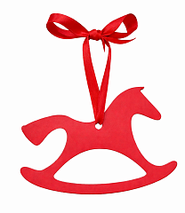 Fire Horse 2026 Christmas Tree Ornament