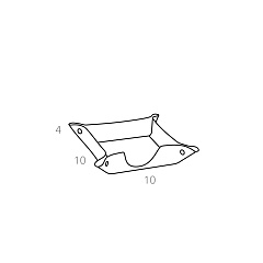 Paper block holder 10х10хH4