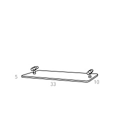 Linfinito tray  33х10хH5