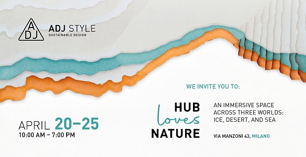 ADJ STYLE welcomes you to Manzoni Hub during Milano Design Week 2026