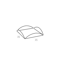 Sause holder 35х35хH2.5