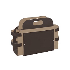 Magazine rack 14x48xH34