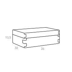 Box Snob 36x30xH13.5