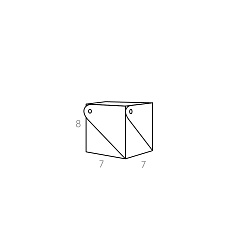 Box Miu 7х7хH8