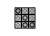 TIC TAC TOE ACRYLIC GLASS